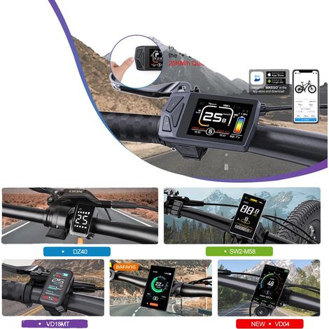 Display, navigazione Bluetooth, design impermeabile, EKD01 per sistema UART (1/2)