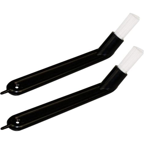 Tête de machine à café brosse de nettoyage 2 pièces, brosses à poils pour percolateur, accessoires d'entretien espresso, kit de désincrustation pour cafetière (1/5)
