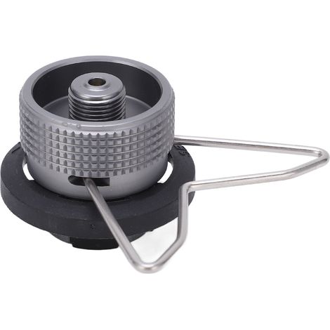 Réf. IPB : Adaptateur pour réchaud de camping, gaz butane, alliage d'aluminium, avec support, convertisseur (1/5)
