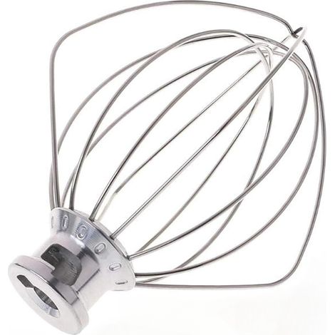 Fouet à Fils K45WW compatible pour KitchenAid KSM90 K45 KSM150 en Acier Inoxydable Fouet Mélangeur Planétaire pour œufs et gâteaux (taille 4.5QT / 4.3 L) (1/5)