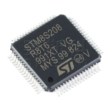 STM8S208R8T6 STM8S208RBT6 electronic component chip, 5 electronic components, 5 units.