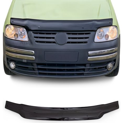 Déflecteur de Capot Compatible avec VW Caddy 2004-2010 en Acrylique Noir (1/5)