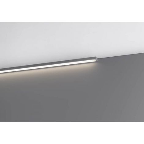 Profilo illuminazione LED Walk bagno 800 mm nero opaco
