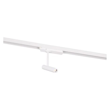 Projecteur rail blanc 3 phases LED 12W PISTOL Maxlight