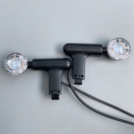 Clignotants LED Haute Luminosité pour Scooter et Tricycle Électrique 48-60V avec Support de Fixation – Kit de Modification et Ajout Universel-lsw (1/5)