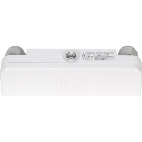 Sensor de movimiento move iv blanco ip65, c/ángulo de cobertura 180º, en pc c/ protección uv