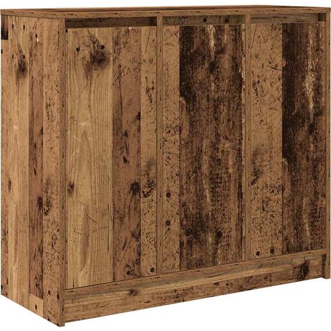 vidaXL Credenza Legno Antico 85x34x76 cm in Legno Multistrato (1/5)