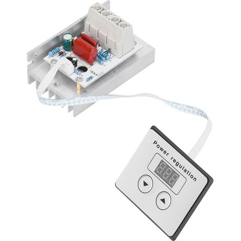 Régulateur de tension à thyristor 10000W, variation de puissance numérique externe AC 220V, gradateur électronique haute performance (1/5)