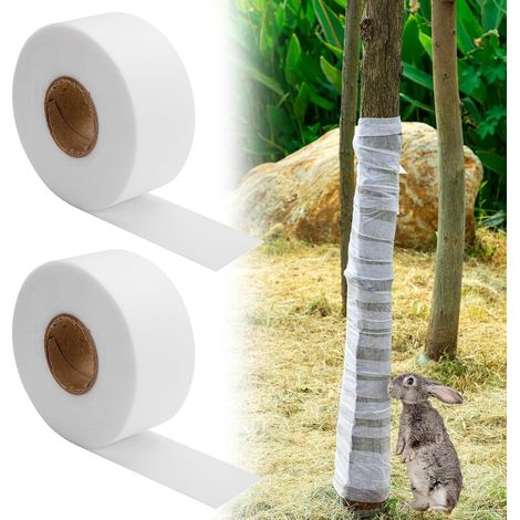 (8cmx30m)2 Pièces Enveloppement Protecteur d'arbre,Bandage de Protection des Plantes antigel,Bande de Protection pour Arbre (1/5)