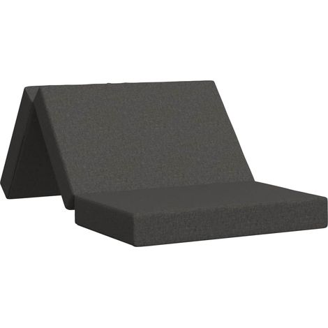 Maison Exclusive - Divano Letto Pieghevole 80 x 67 x 45 cm Grigio Scuro (1/5)