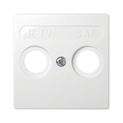 Abdeckbuchse R-TV + SAT WEISS Simon 73 Loft 73097-60