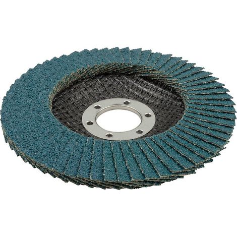 Wolfcraft WS Schleiffächerscheibe, Körnung 40, 115 mm (5650000) (1/2)