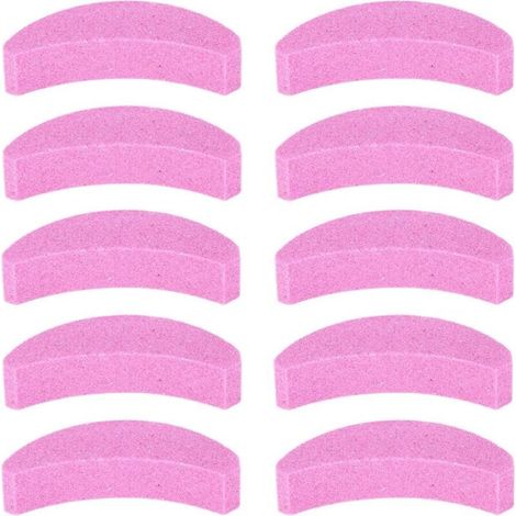 Affûteur De Tronçonneuse, 10 Pcs Affûteur De Tronçonneuse Portable en Forme De Lame De Scie Pierre à Aiguiser Chaîne Meule Meule Chaîne Meule Pierre