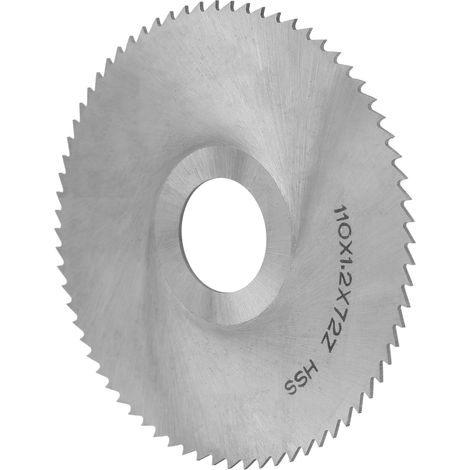 Disque de coupe en acier rapide à 72 dents pour scie circulaire, 110 x 1,2 x 27 mm (1/5)