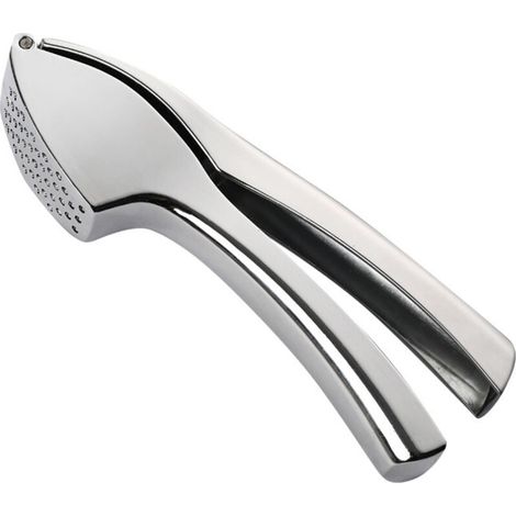Presse-ail en acier inoxydable - Presse-ail efficace - Presse-gingembre - Presse-ail pratique pour un usage domestique - Presse-ail facile à nettoyer (1/4)