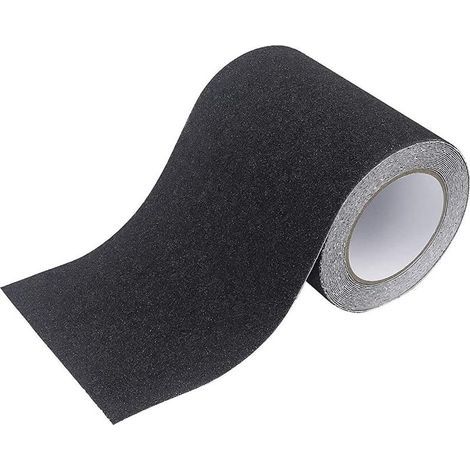 Ruban Adhésif Antidérapant, Bande Antidérapante à Haute Traction Adhérence, Bande Adhésive Abrasive Solide de Sécurité pour Escaliers, Marchepieds, Rampes, Extérieur et Intérieur 15 cm x 5 m Noi (1/5)