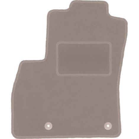 Tapis conducteur beige pour : Peugeot Bipper kombivan, Tepee (2007-2017)
