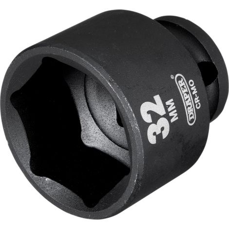 Draper 20189 Draper Hi-TORQ Impact Socket, 1/2"" Sq. Dr., 32mm