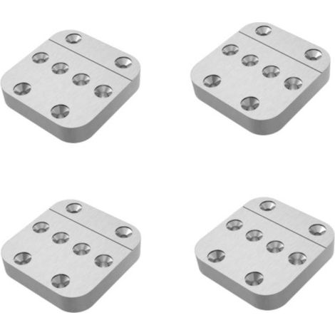 4 Connecteurs OV60 pour Bois/Bois 60 x 104 x 20 mm - Aluminium - D-Work (1/2)