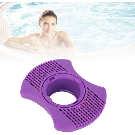 Cartouche de Filtre Spa / Hot Tub avec Charbon Actif et Conservation Minérale - 9.9x12.7x3.3cm / 182g - Violet (1/5)