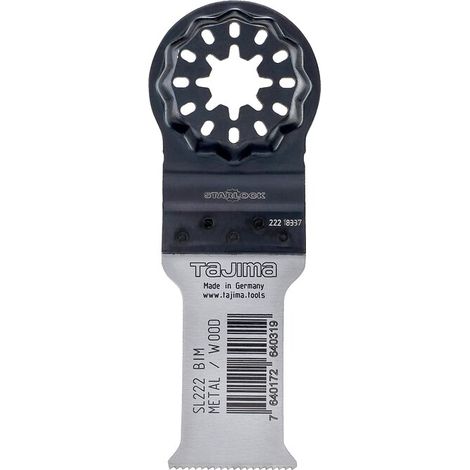 Lame scie oscillant Bi-métal - Métal-Bois 50x28 mm - boite de 30 - TAJIMA