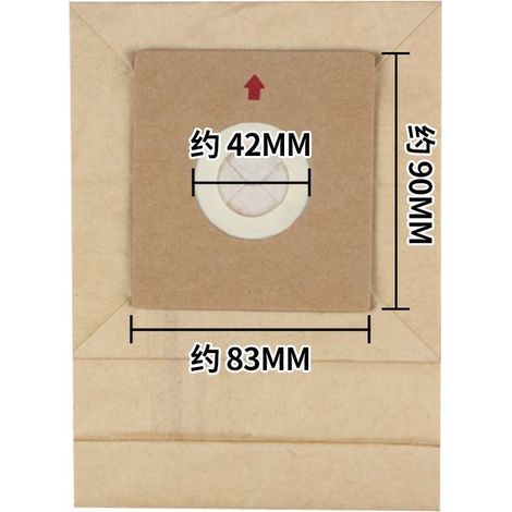 Zubehör für die Haushaltsstaubsauger QW12T-07C, QW12T-07K und CS869: Staubbeutel, Papierbeutel und Müllbeutel (1/4)