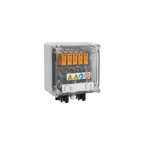 Weidmüller PVN DC 2I 1O 2MPP SPD2R WM4 11 Boîtier de raccordement de générateur photovoltaïque, PV Next, 1100 V, 2 MPP, 2 entrées/1 sortie par MPP, Protection contre les surtensions II, 2866350000