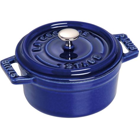 STAUB La Cocotte Casseruola, Ghisa, Blu (Blu Scuro), 10 cm (1/4)