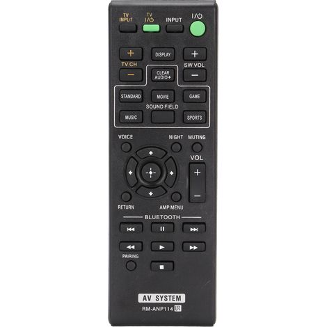 Télécommande de Remplacement pour Barre de Son HTCT770, Modèle RMANP106 (1/5)