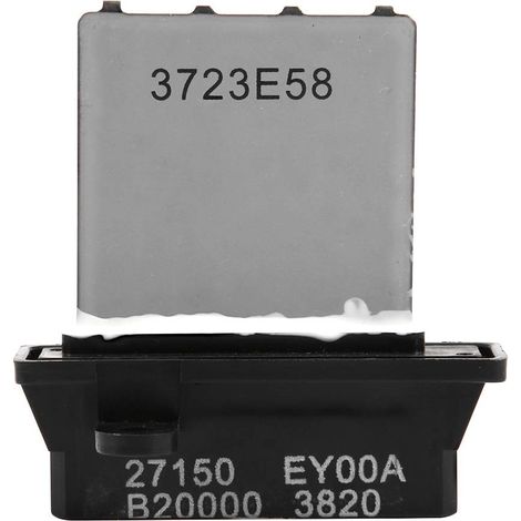Résistance de chauffage, résistance de chauffage de ventilateur de moteur de ventilateur Remplacer le module de commande de ventilateur CA compatible 27150 EY00A (1/5)