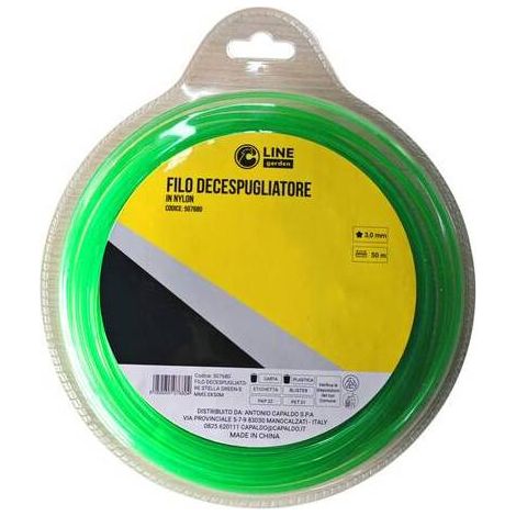 C FILO DECESPUGLIATORE STELLA GREEN-S 3,0MMX50M