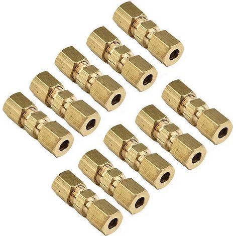 10 raccords de conduite de frein sans évasement 4,75 mm 3/16, compatibles avec les freins de marque (1/5)