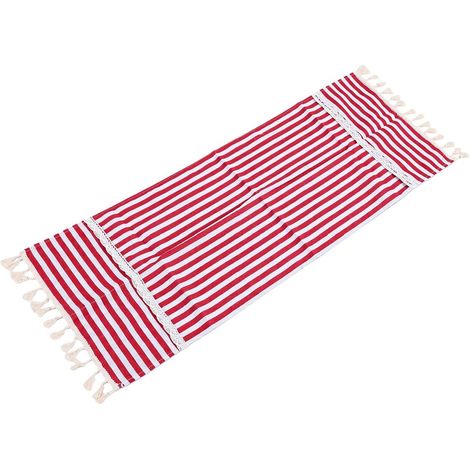 Cotton Linen Refrigerator Cover with Pockets (1/5)