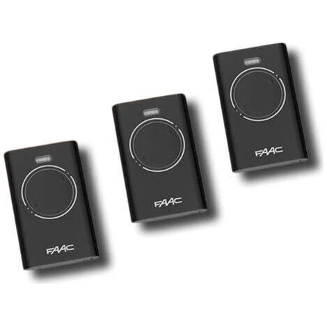 faac 3 x télécommande 2 canaux xt2 868 slh lr 7870091 (1/3)