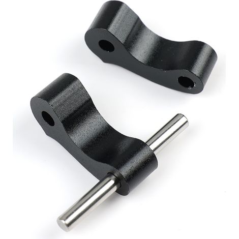 Les pivots de charnière de loquet en aluminium conviennent aux Tacoma 95-04, Tundra 00-06 et 6291035032. (1/4)
