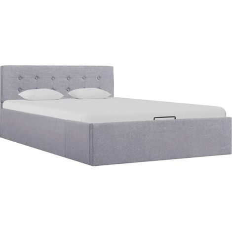 Giroletto Idraulico Contenitore Grigio Chiaro Tessuto 120x200cm vidaXL (1/5)