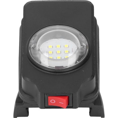 Projecteur de chantier LED accumulateur Li-ion 18V sans câble nomade plein air secours dépannage (1/5)