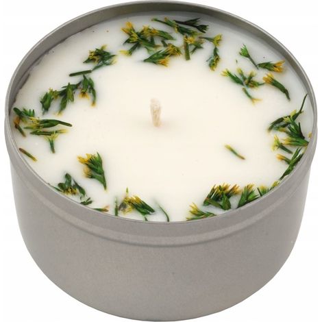 Vela de soja arom谩tica casera MIGRENA, con 5 aceites esenciales para aliviar los s铆ntomas de la migra帽a, 160 ml.