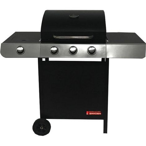 Barbecue Sandrigarden gas Cuba, 3 fuochi 1 fornello, 11,6 kw (1/4)