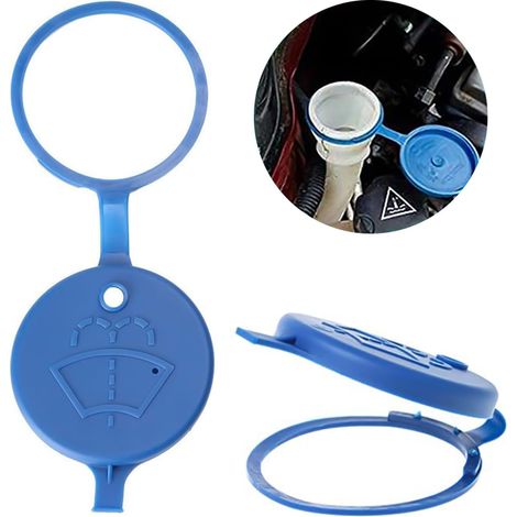 Lot de 2 Bouchons Lave-Glace pour Peugeot 106-406 et Citroën C2-C3, Rechange Réservoir Liquide