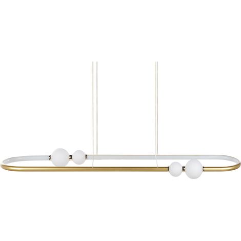 LED Pendant Lamp FEALE Metal Gold (1/5)