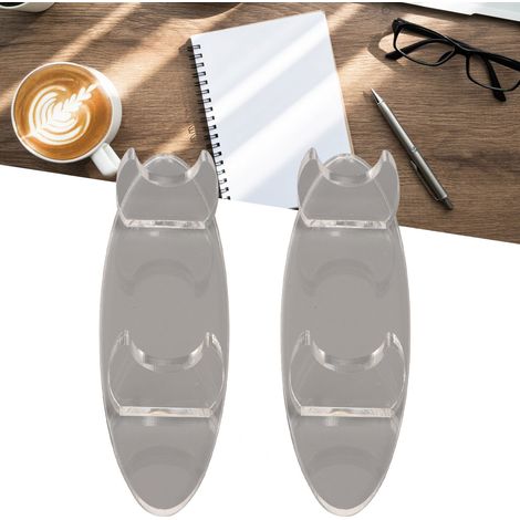 Stiftehalter für Zuhause, Halter für Augenbrauenstifte und Make-up-Pinsel, Stiftehalter für Büro oder Schule, transparent (1/5)