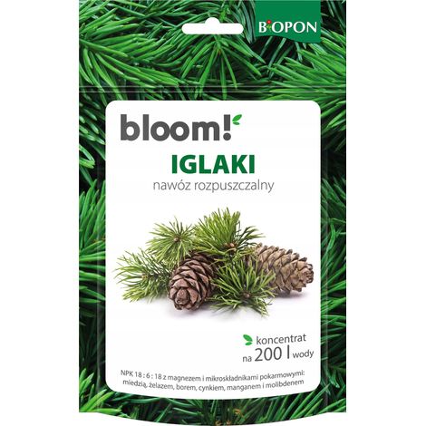 ¡BOPON BLOOM Coníferas - Fertilizante soluble Biopon para 200 litros de agua 1 unidad. (1/2)