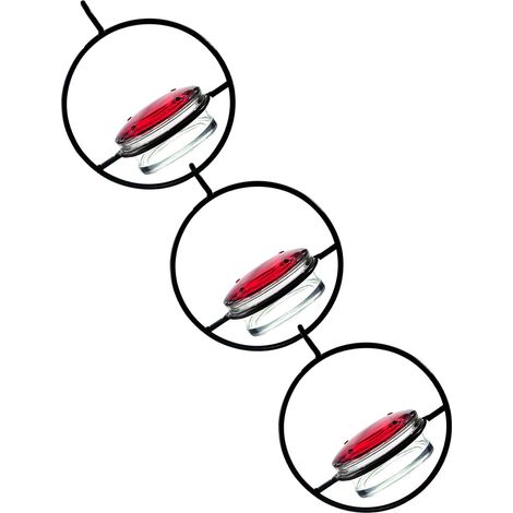 Magnifique mangeoire circulaire suspendue pour colibris, ensemble de 3 pièces pour l'extérieur