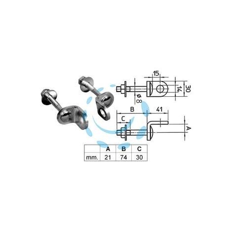 OCCHIOLI FISSI PER LUCCHETTI PAL400062 - (PAL400062000000)