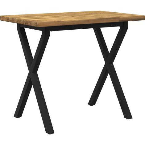 Tavolo da pranzo quadrato 110 x 55 x 75 cm vidaXL (1/5)