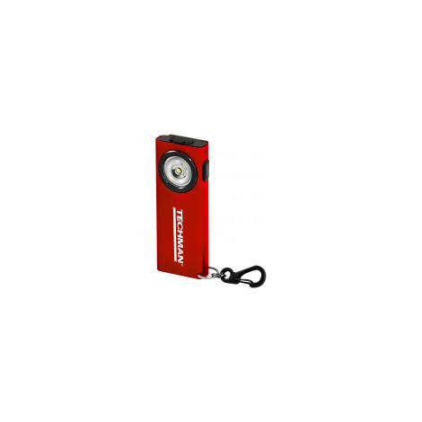 Mini-Slim-Akkulampe, ultradünne Mini-Inspektionslampe - 400 Lumen, 3,7 V / 400 mAh Li-Ionen-Akku. TECHMAN