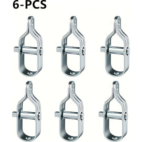 Jeu de 6 tendeurs de fil métallique — Outils durables et réglables pour la fixation de câbles et de clôtures (1/5)