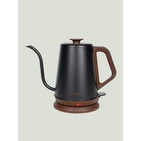 Hervidor inalámbrico negro de 1,2 L y 1000 W - DOD206 - Livoo - (1/3)