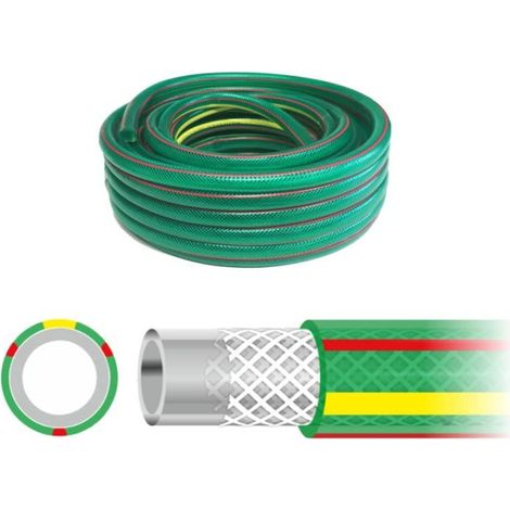 Tuyau d'arrosage haut de gamme AWTOOLS 3/4" 50 m (1/3)